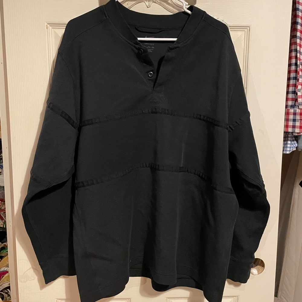 Nike Golf 3 button sweatshirt